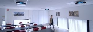 직원과 고객을 안심시키는 UV-C 조명
